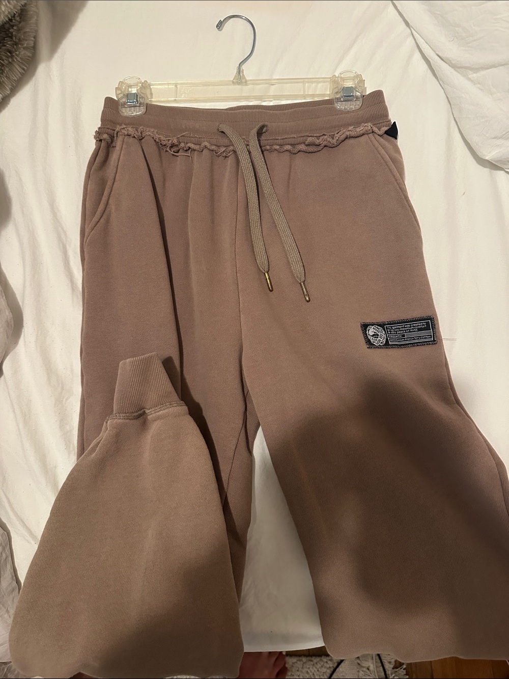 Alphalete Men's Joggers in Dusty Rose Brown